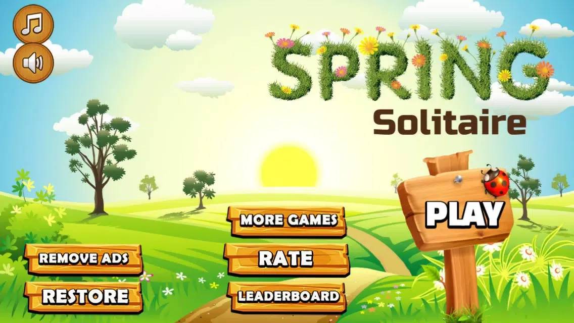 Zrzuty ekranu A Spring Seasons Tri Tower Pyramid Solitaire