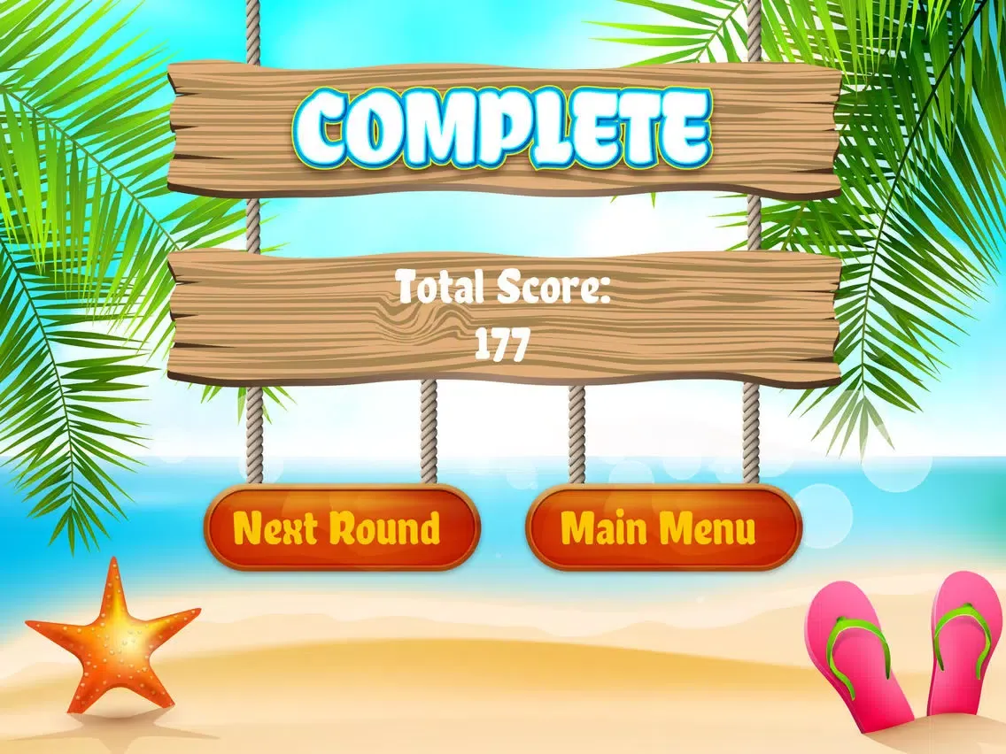 Summer Triple Peak Pyramid Solitaire iPad  स्क्रीनशॉट