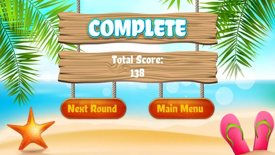 Summer Triple Peak Pyramid Solitaire स्क्रीनशॉट