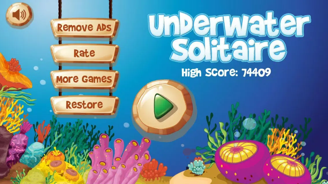 Aqua Solitaire Triple Peak Underwater Pyramid应用截图