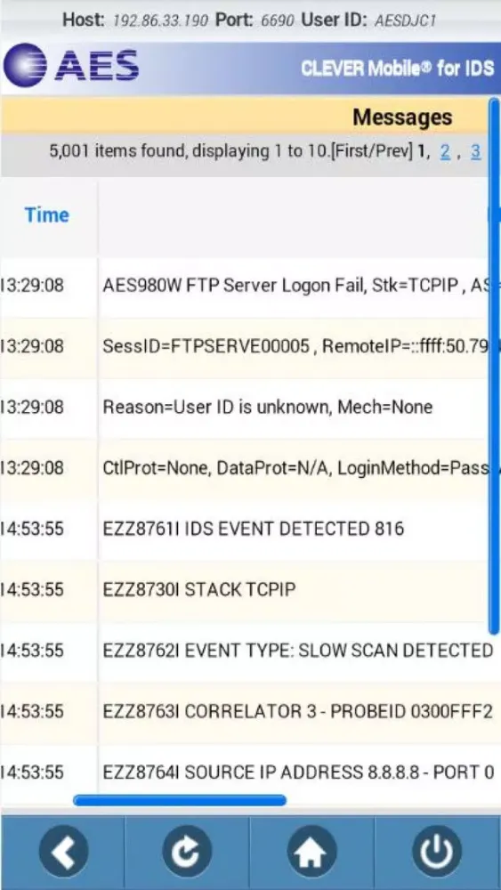 CLEVER Mobile for IDS Screenshots