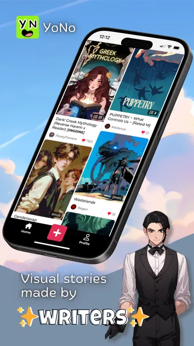 YoNo Y/N Visual Novel & Comics应用截图