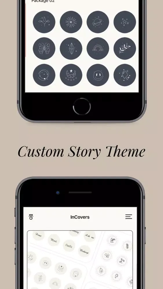 Covers: Preset Highlight Cover Screenshots