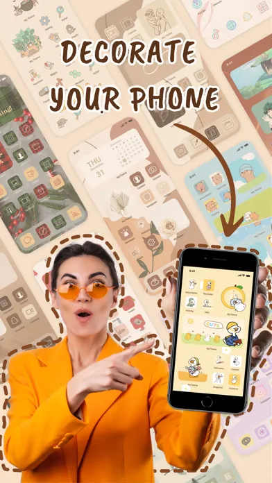 Скриншоты MyTheme - App Icons & Widgets