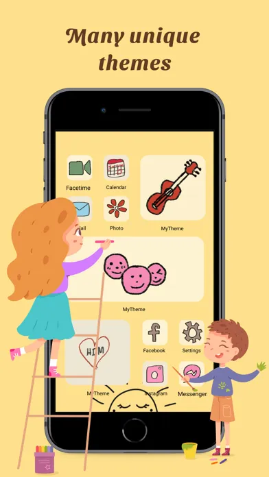 Скриншоты MyTheme - App Icons & Widgets