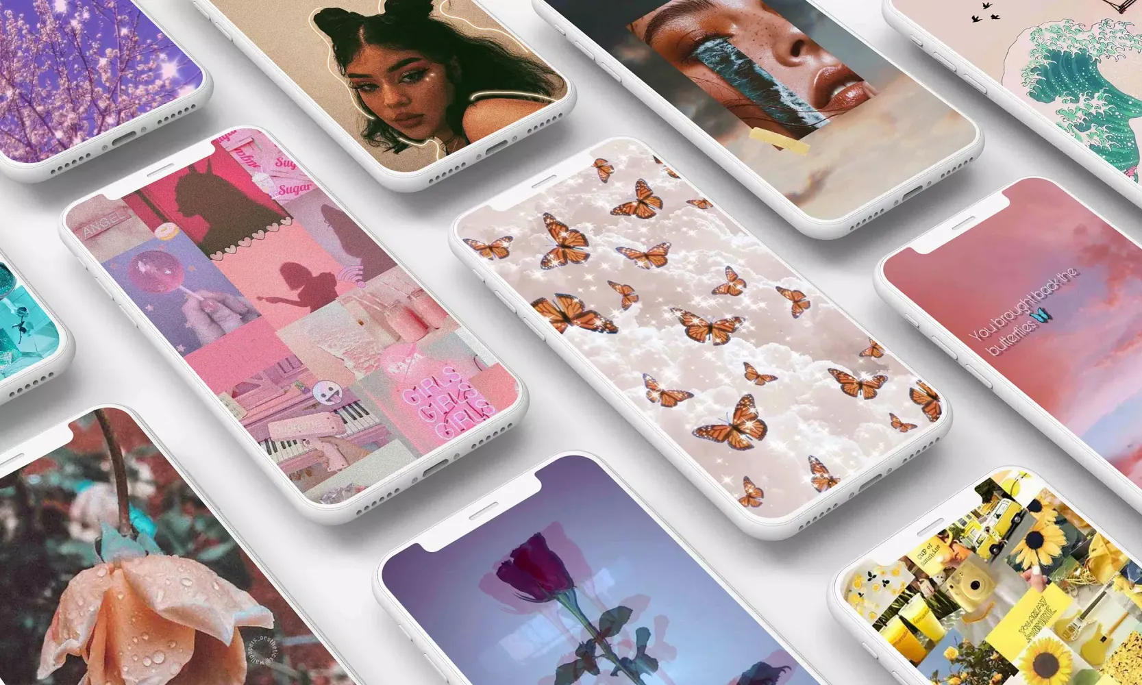 Скриншоты Cute Aesthetic Wallpaper