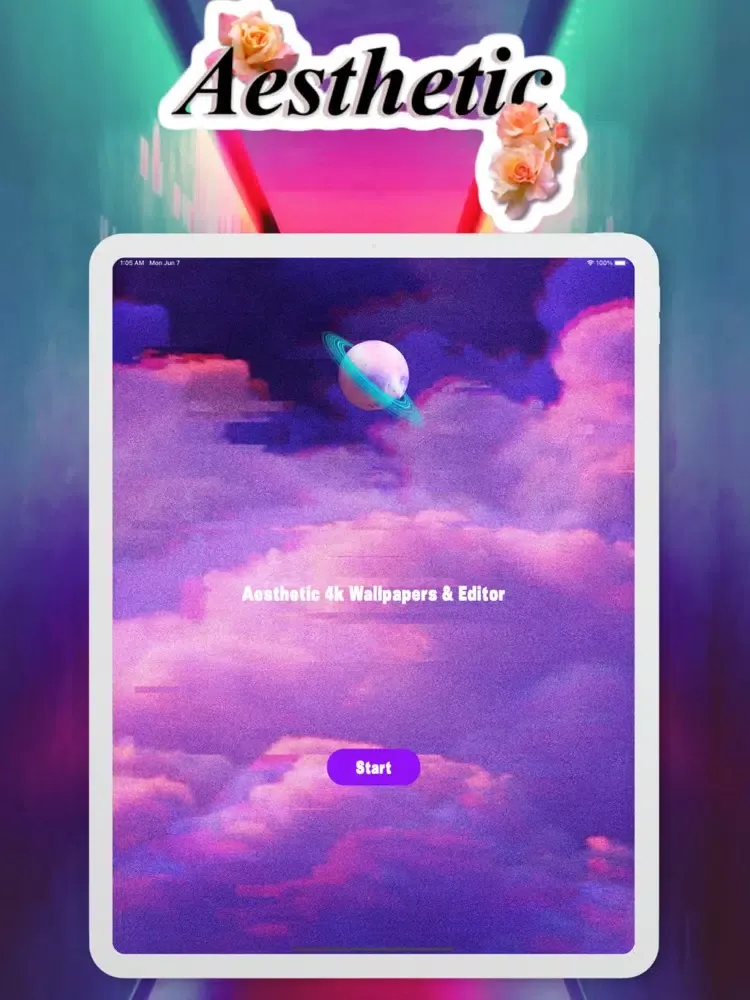 Capturas de tela do Aesthetic Dope - Wallpapers 4K iPad 