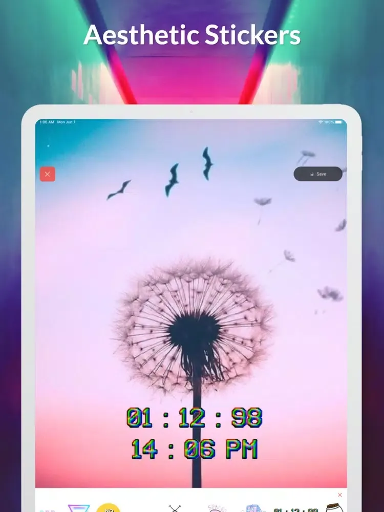 Capturas de tela do Aesthetic Dope - Wallpapers 4K iPad 