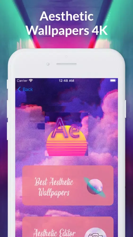 Capturas de tela do Aesthetic Dope - Wallpapers 4K