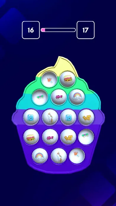 Capturas de tela do Pop It Fidget Ball Popper!