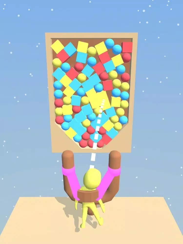 Capturas de tela do Sticky Slingshot iPad 