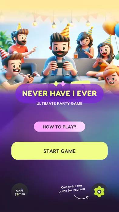 Screenshot di Never Have I Ever: Party