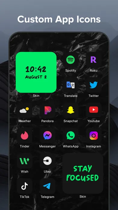 Skin - Widgets, Icons, Themes スクリーンショット