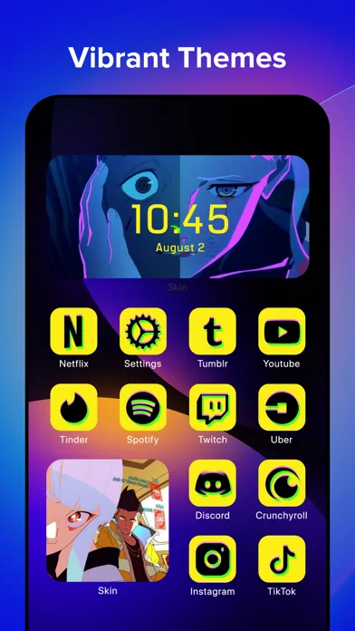 Skin - Widgets, Icons, Themes スクリーンショット