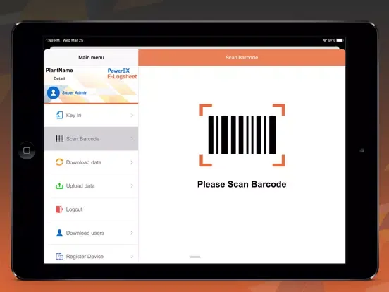 Скриншоты E-LogSheet iPad 