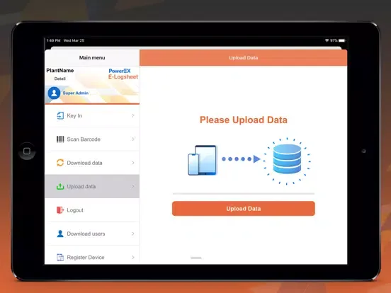 Скриншоты E-LogSheet iPad 