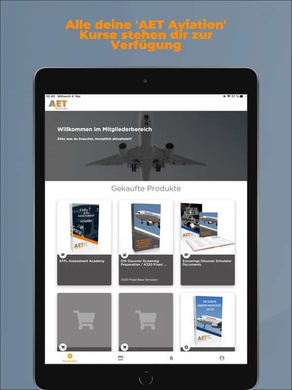 AET Aviation iPad  Screenshots