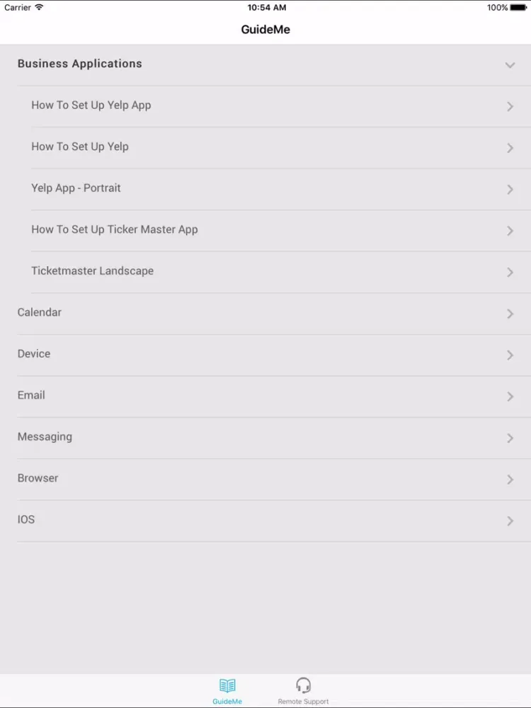 صور AetherPal Mobile Support iPad 