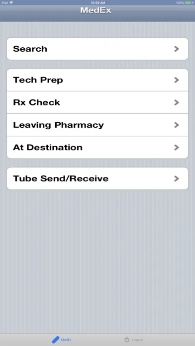 Screenshot di Inmar MedEx