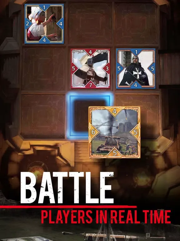 Tangkapan skrin Knightfall: Rivals iPad 