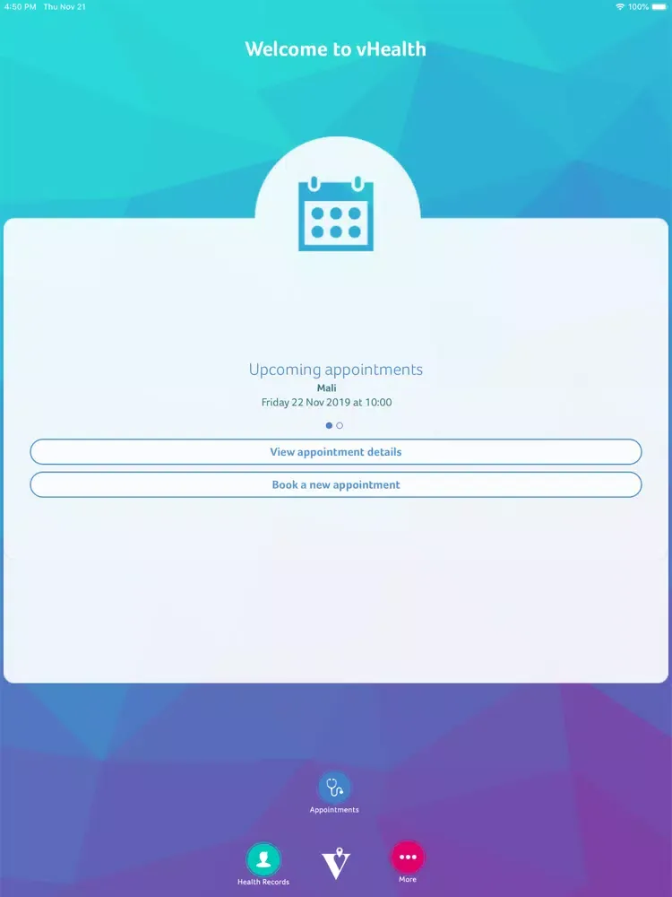 Capturas de pantalla de vHealth (Thailand) iPad 