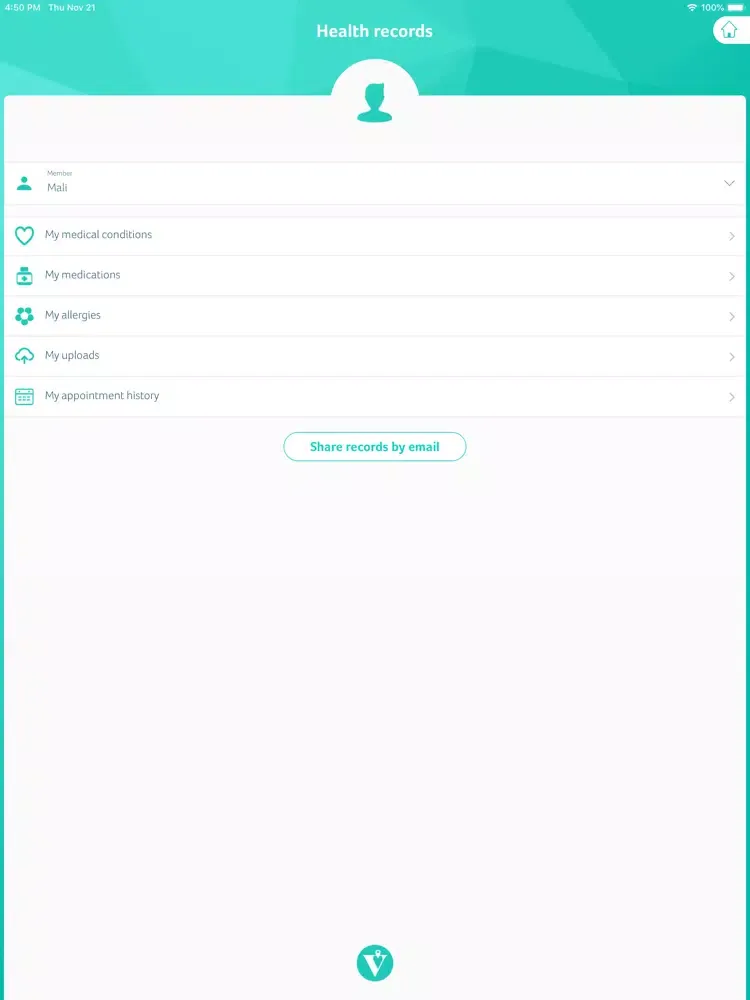 Capturas de pantalla de vHealth (Thailand) iPad 