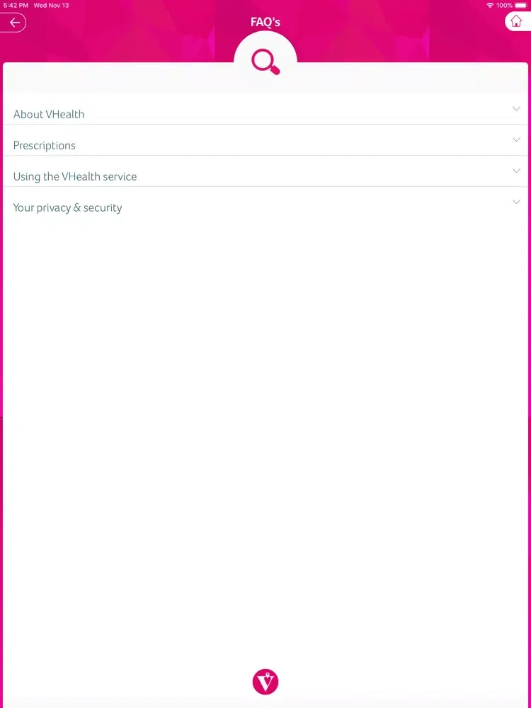 Capturas de pantalla de vHealth (Thailand) iPad 