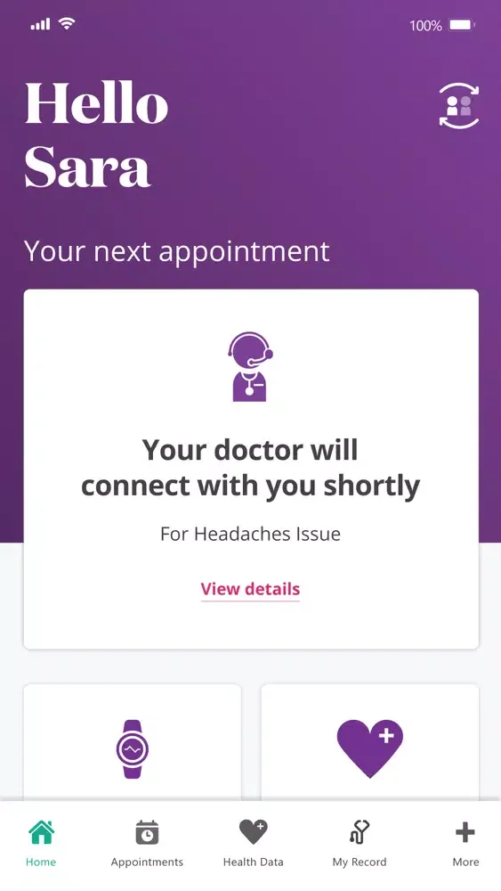 vHealth (Dubai) स्क्रीनशॉट