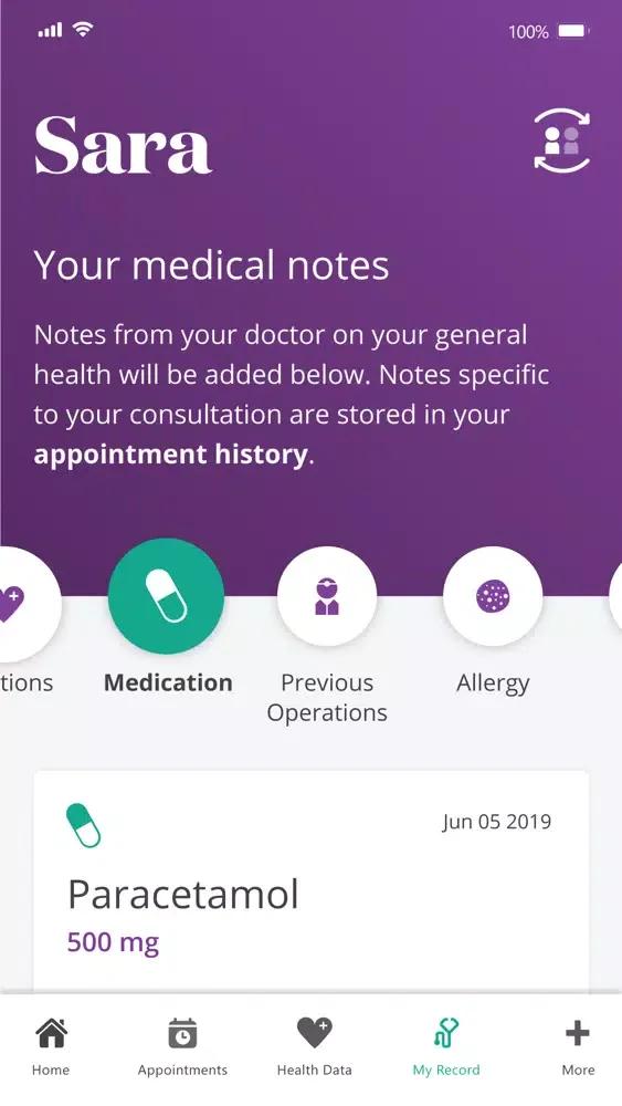 vHealth (Dubai) स्क्रीनशॉट