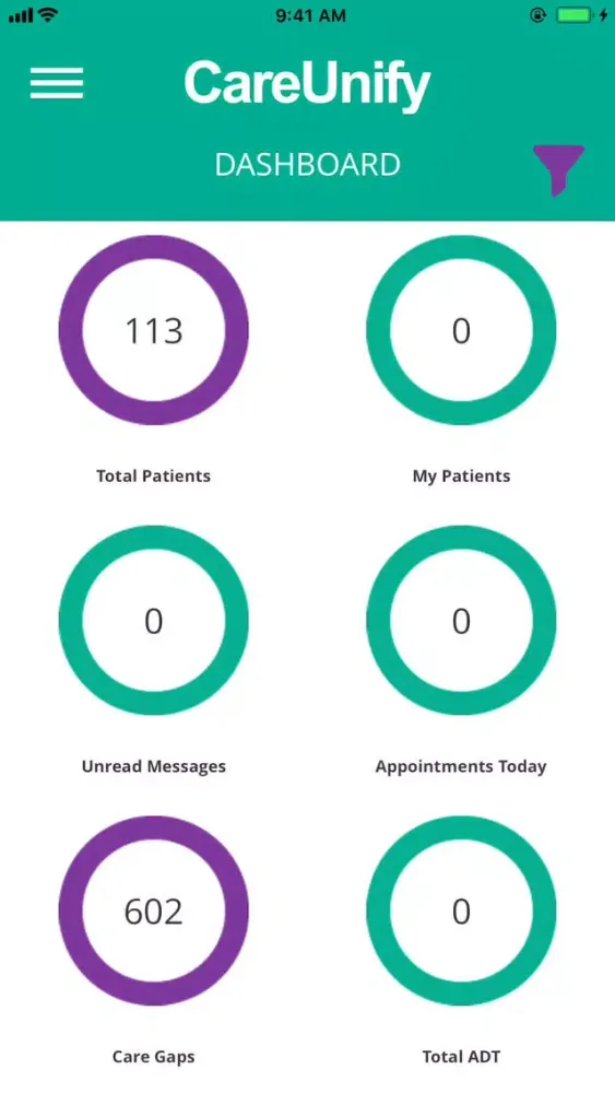 CareUnify سکرین شاٹس
