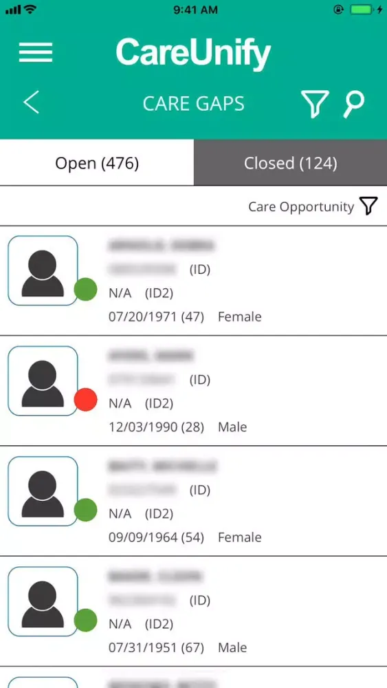 CareUnify سکرین شاٹس