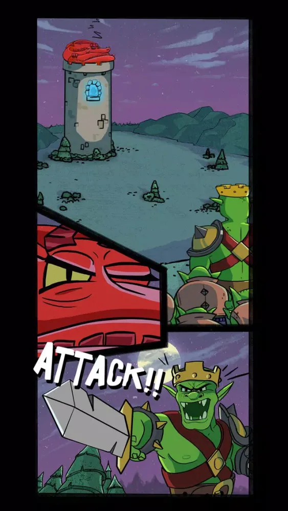Zrzuty ekranu Spell vs Orcs