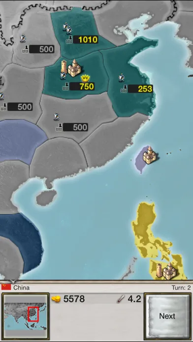 Captures d'écran de Age of Conquest: Asia