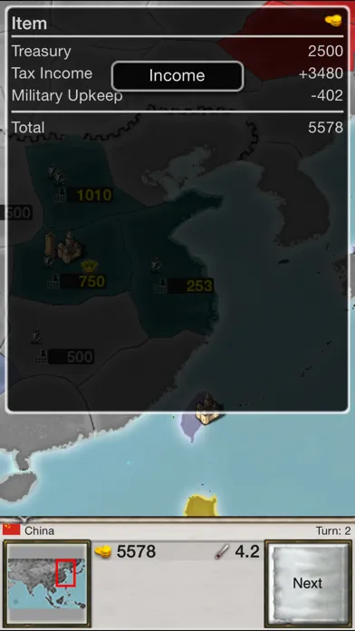 Captures d'écran de Age of Conquest: Asia