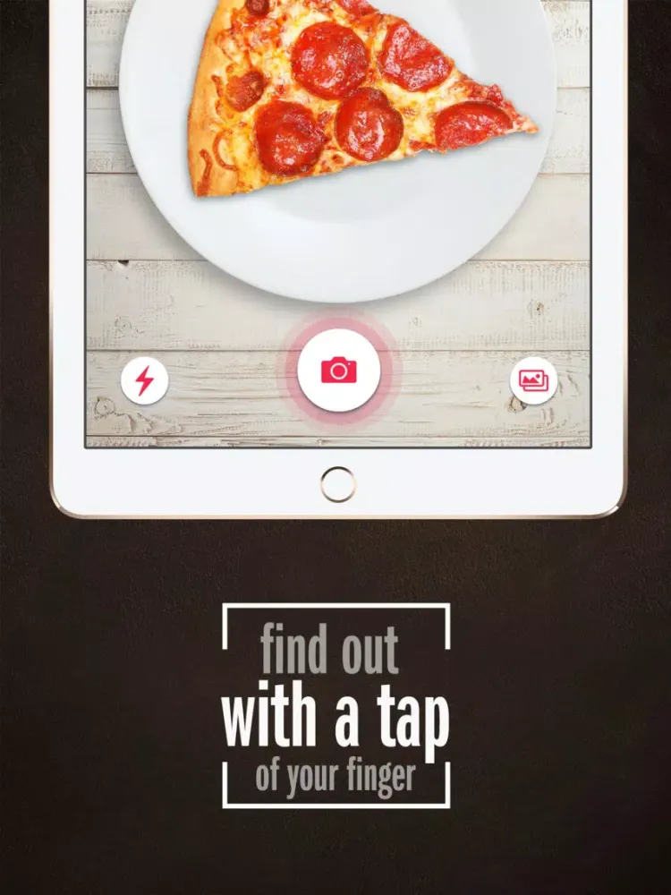 Calorie Scanner iPad  Screenshots