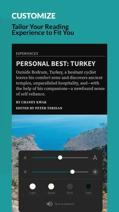Travel + Leisure 스크린샷