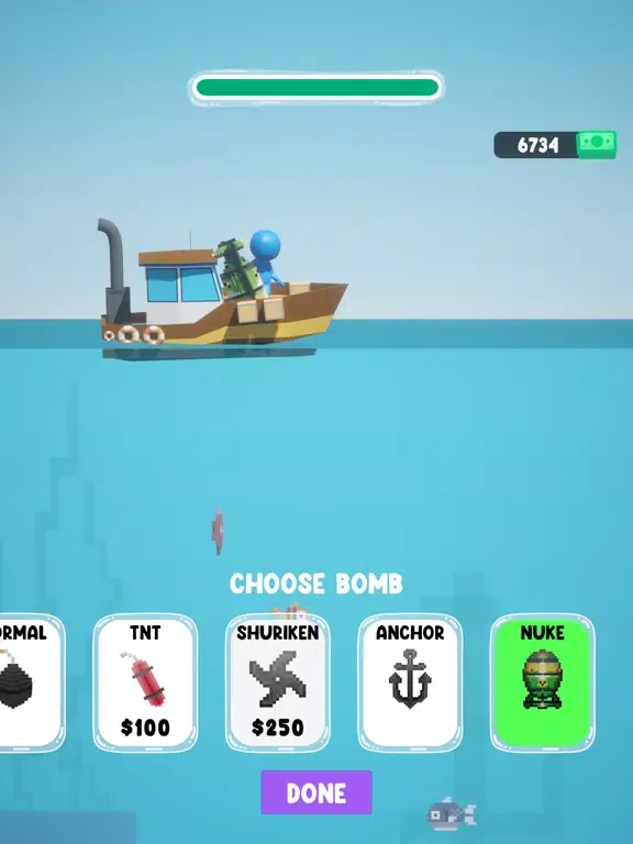 Blast Fishing 3D iPad  Ekran Görüntüleri