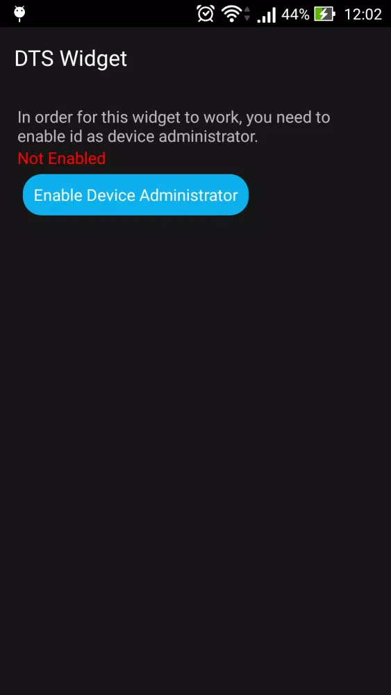 DTS Widget স্ক্রিনশট