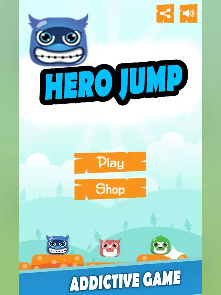 Tangkapan layar Heroes kids City Jump iPad 