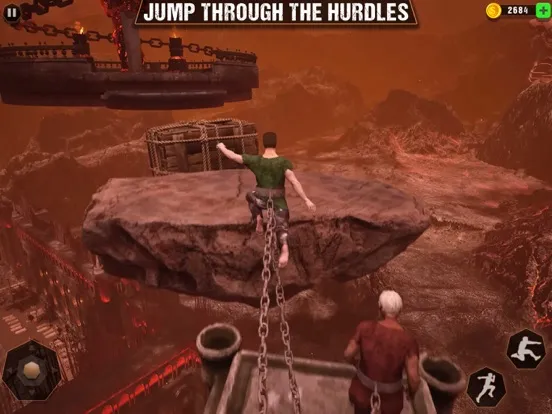 تصاویر Chained Way Up Parkour Run iPad 