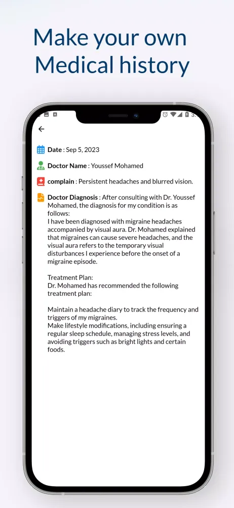 MedTrack سکرین شاٹس