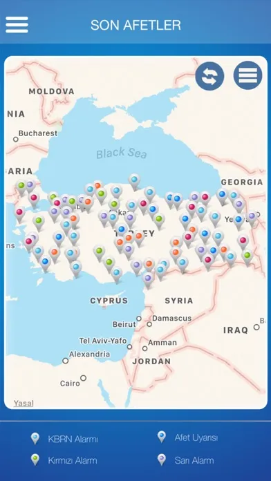Zrzuty ekranu AFAD İKAS