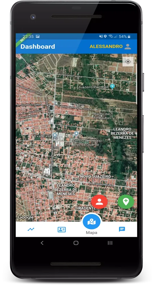 Tangkapan skrin Afagu Comercial