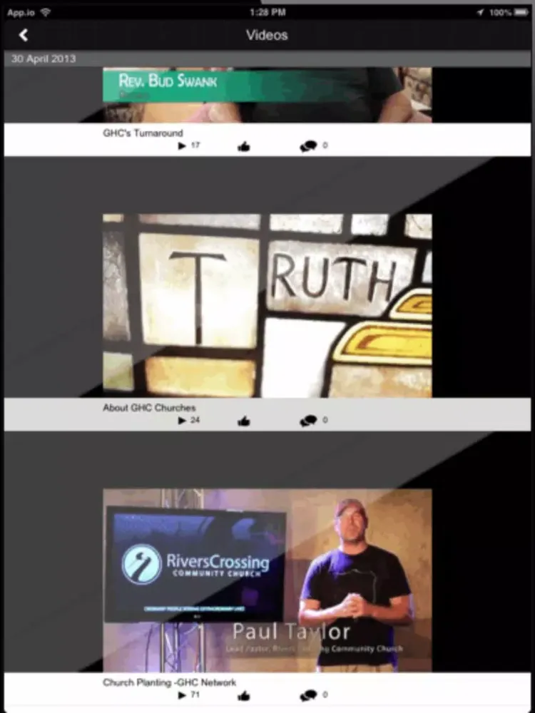 Growing Healthy Churches iPad  Screenshots