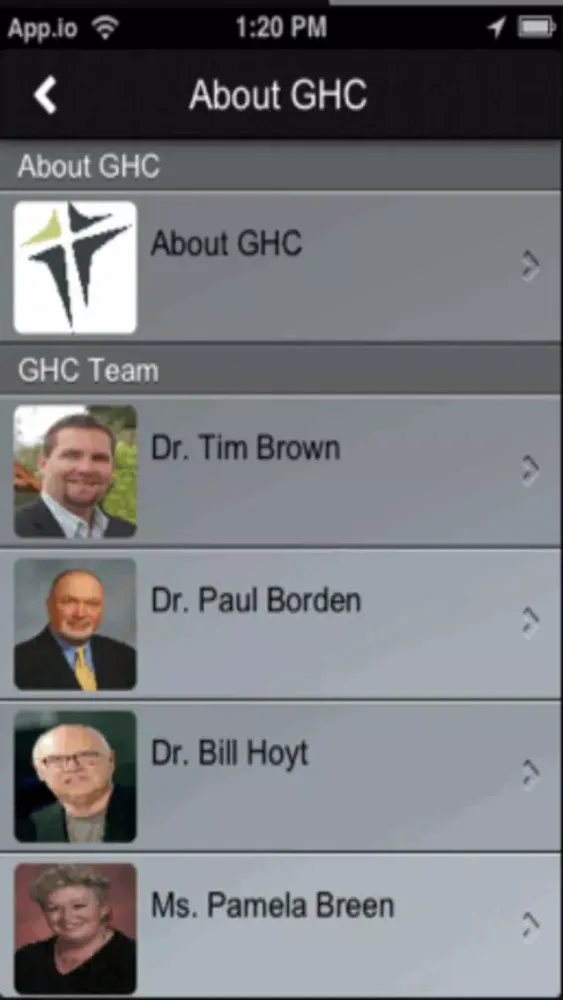 Growing Healthy Churches Screenshots