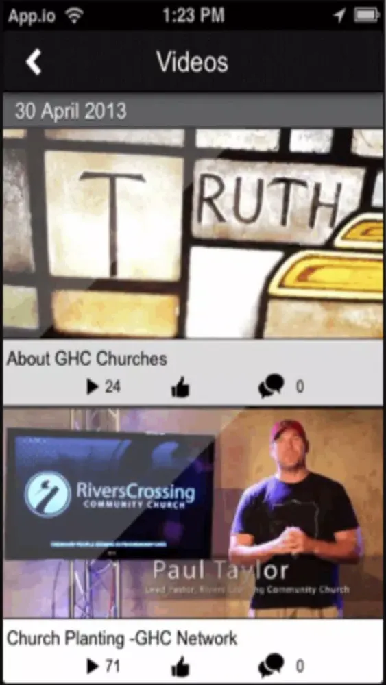Growing Healthy Churches Screenshots