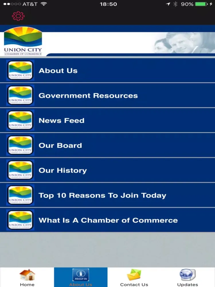 Captures d'écran de Union City Chamber of Commerce iPad 