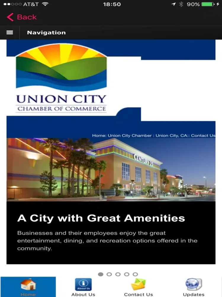 Captures d'écran de Union City Chamber of Commerce iPad 