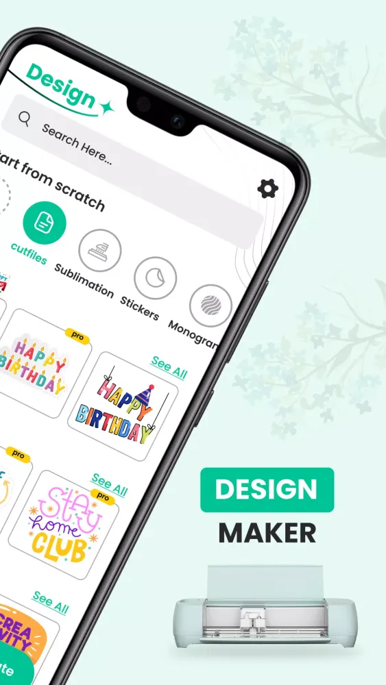 Capturas de pantalla de Craft Space for Cut Machine