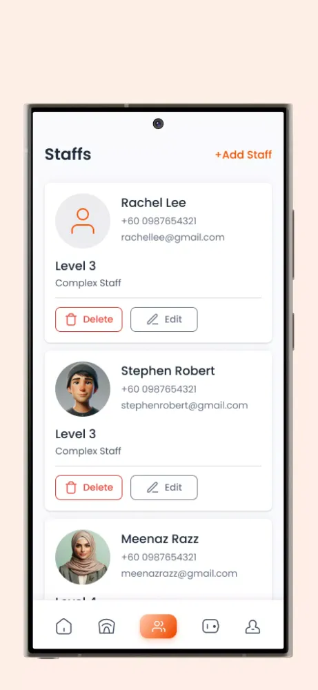 Ảnh chụp màn hình của Sports Complex Management App